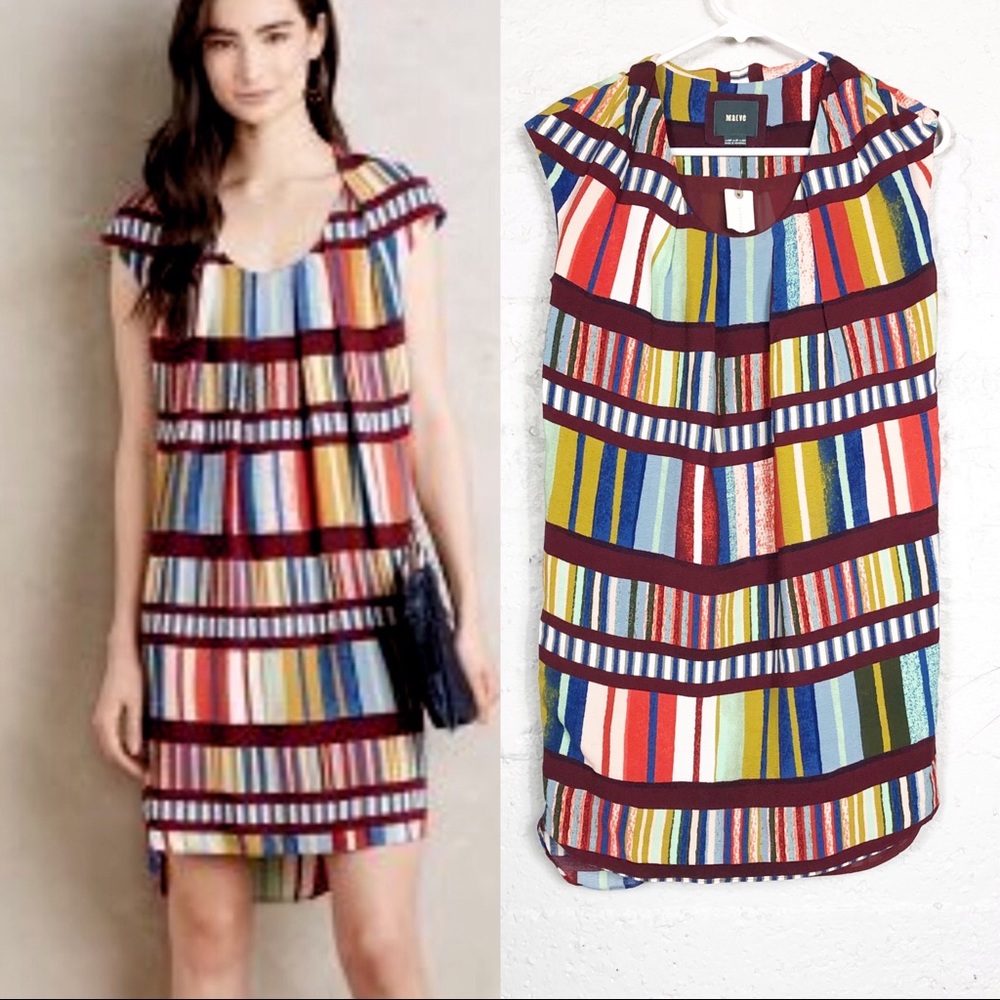 Anthropologie Maeve Au Revoir Dress